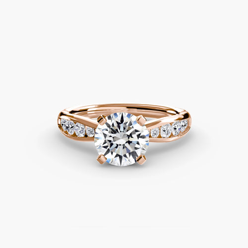 Solitaire with Pavé 3 The Perfect Carat