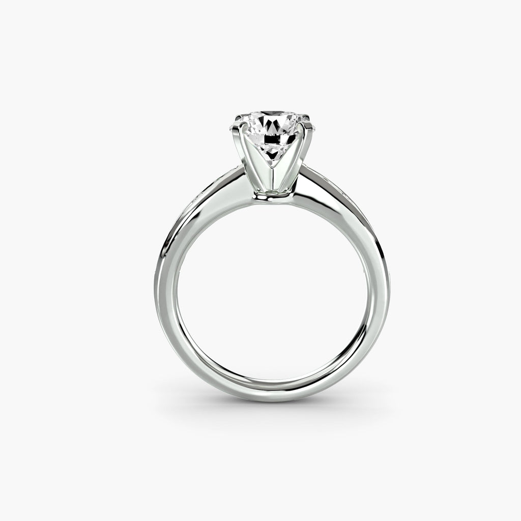 Solitaire with Pavé 3 The Perfect Carat