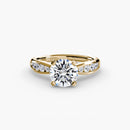 Solitaire with Pavé 3 The Perfect Carat