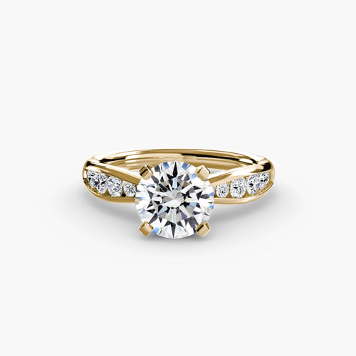 Solitaire with Pavé 3 The Perfect Carat