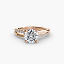 The Split Shank Pavé Solitaire The Perfect Carat