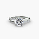 The Split Shank Pavé Solitaire The Perfect Carat