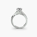 The Split Shank Pavé Solitaire The Perfect Carat