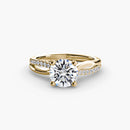 The Split Shank Pavé Solitaire The Perfect Carat