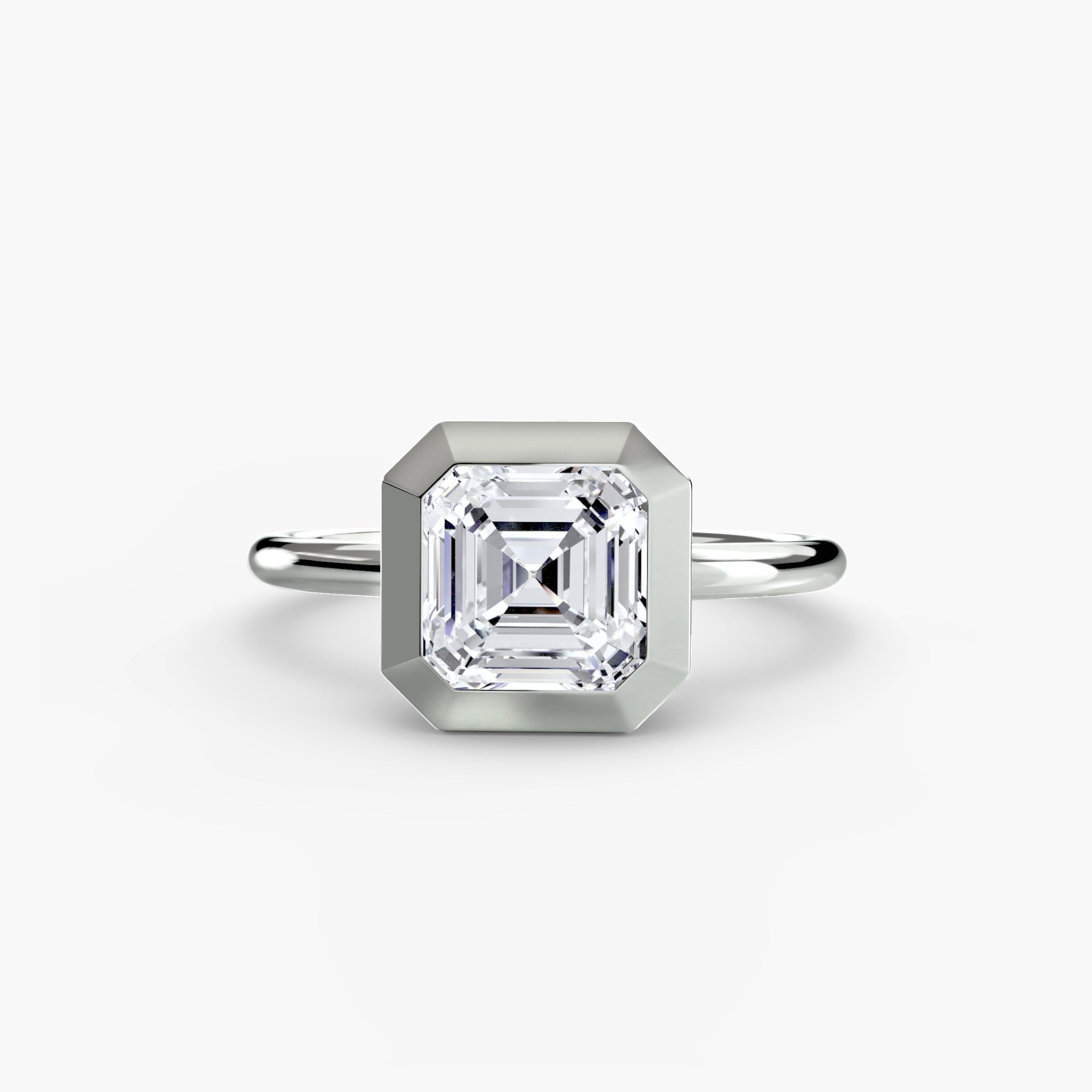 The Bezel Set Solitaire The Perfect Carat