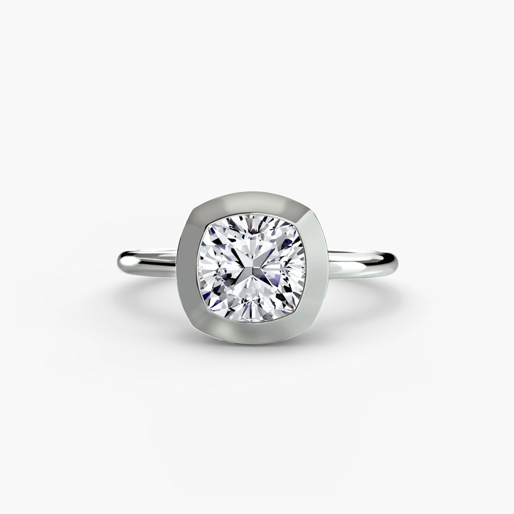 The Bezel Set Solitaire The Perfect Carat