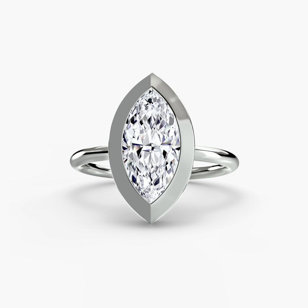 The Bezel Set Solitaire The Perfect Carat