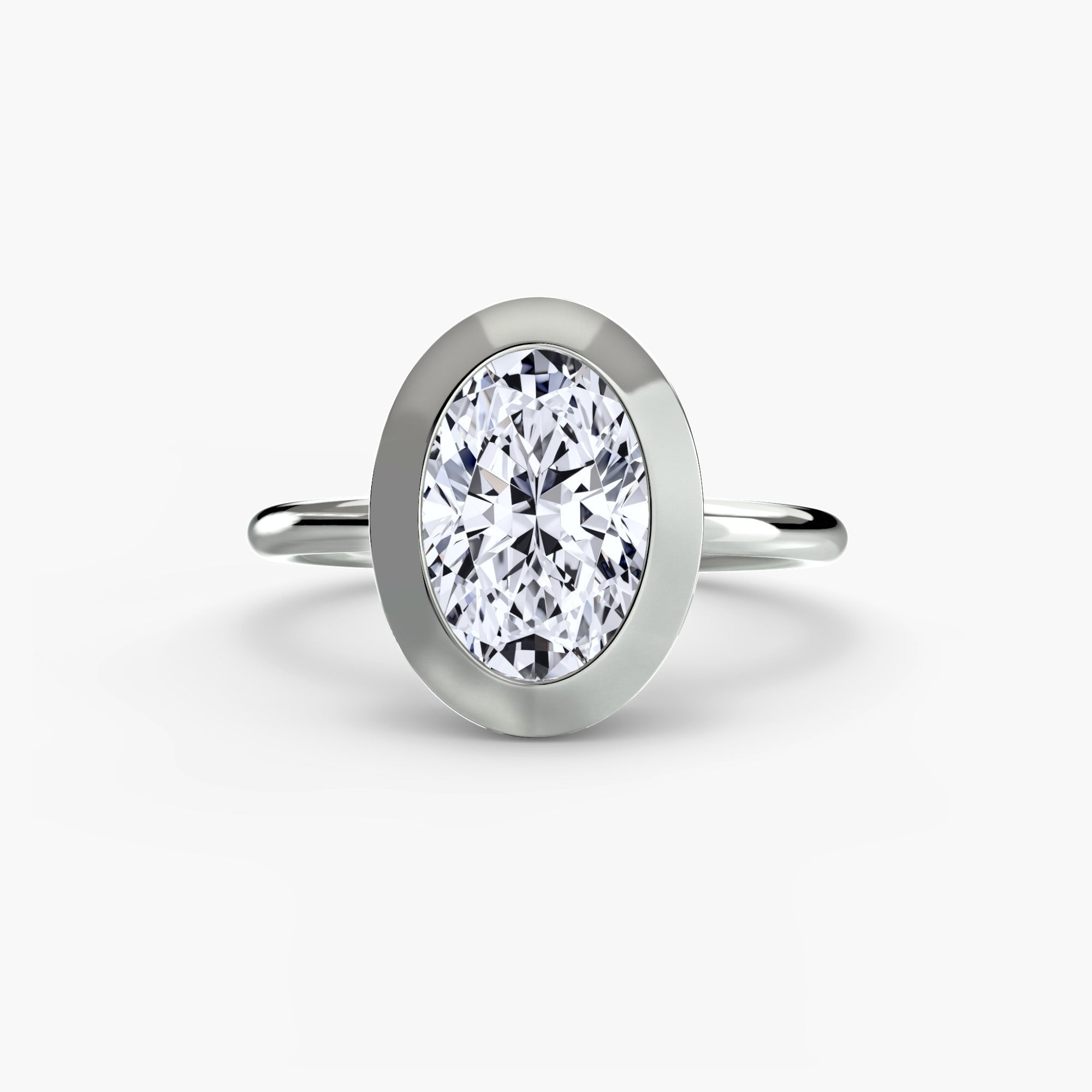 The Bezel Set Solitaire The Perfect Carat