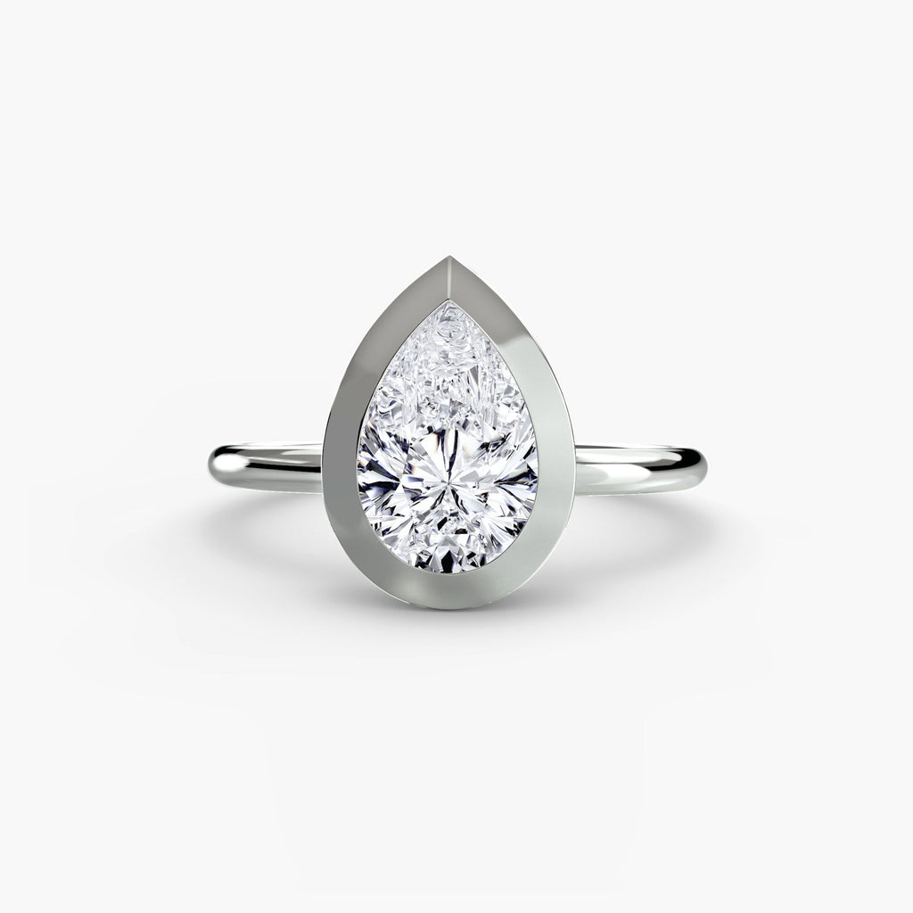 The Bezel Set Solitaire The Perfect Carat
