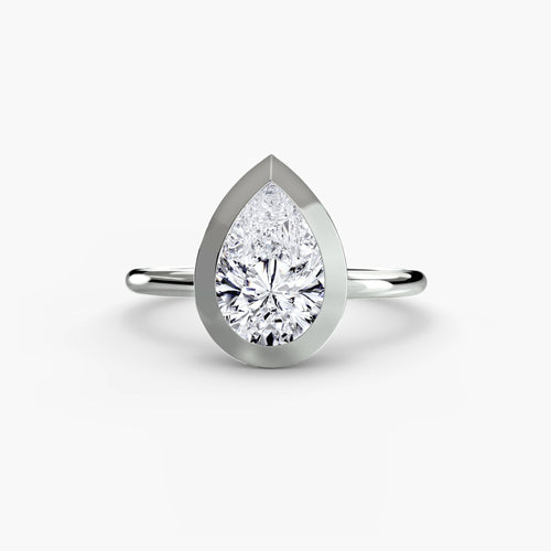 The Bezel Set Solitaire The Perfect Carat