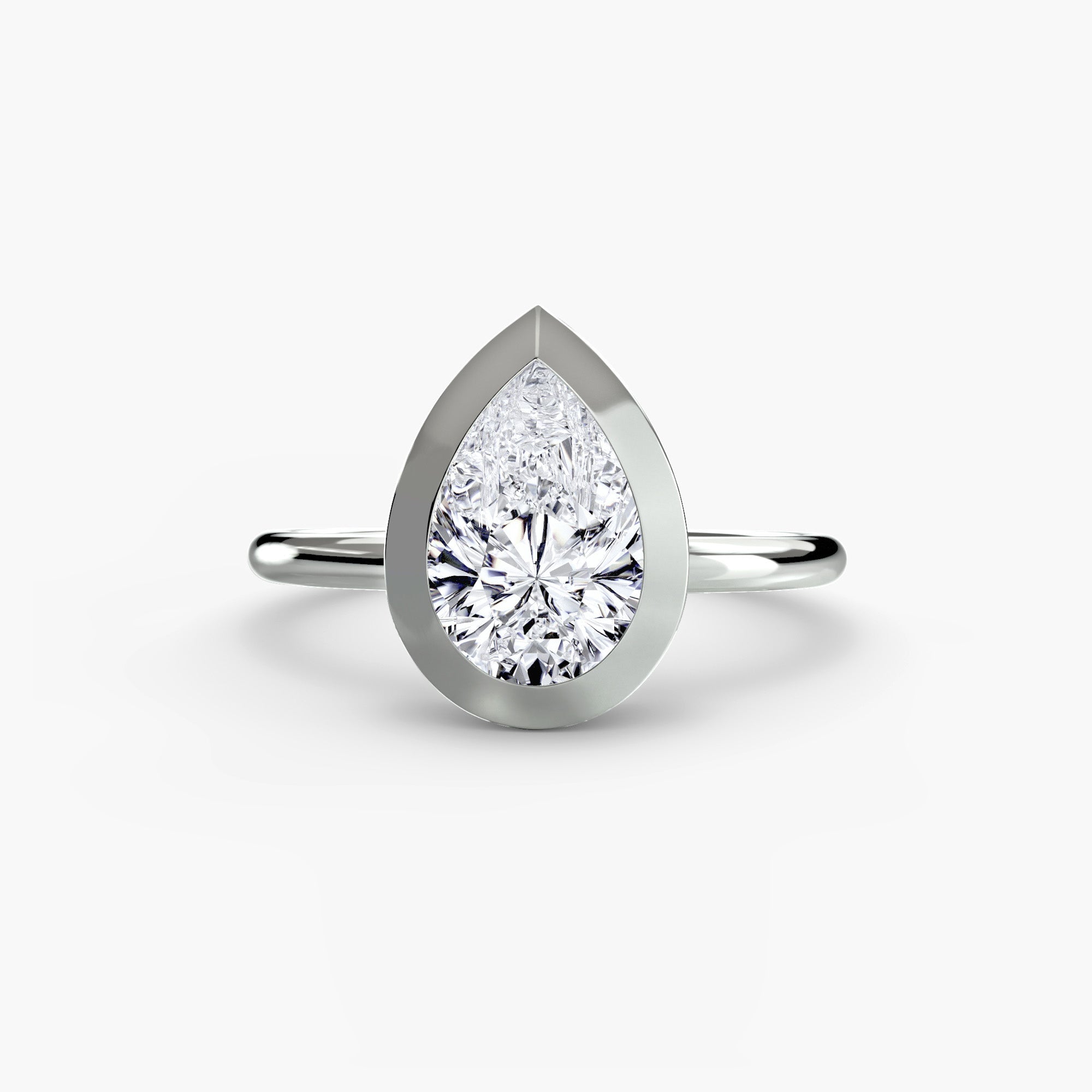 The Bezel Set Solitaire The Perfect Carat
