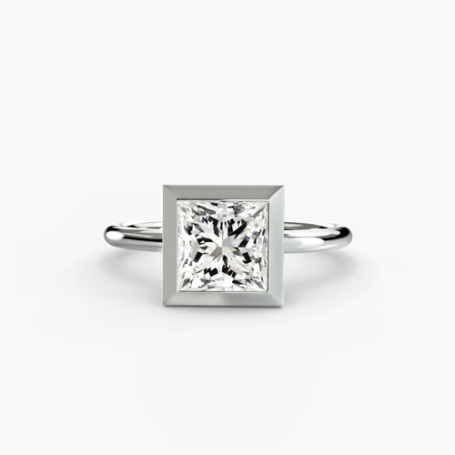 The Bezel Set Solitaire The Perfect Carat