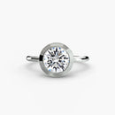 The Bezel Set Solitaire The Perfect Carat