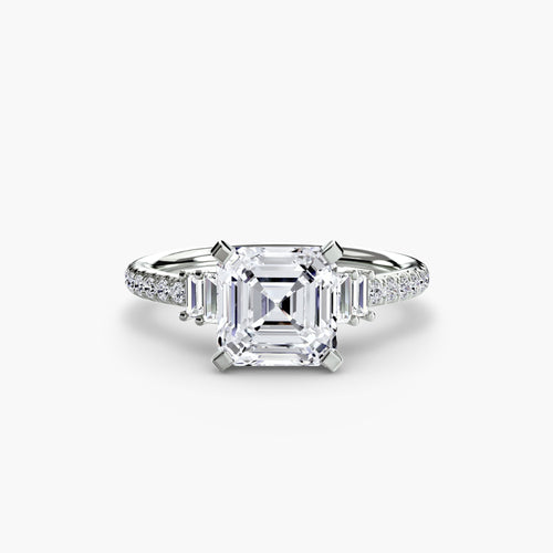 Solitaire with Pavé 4 The Perfect Carat