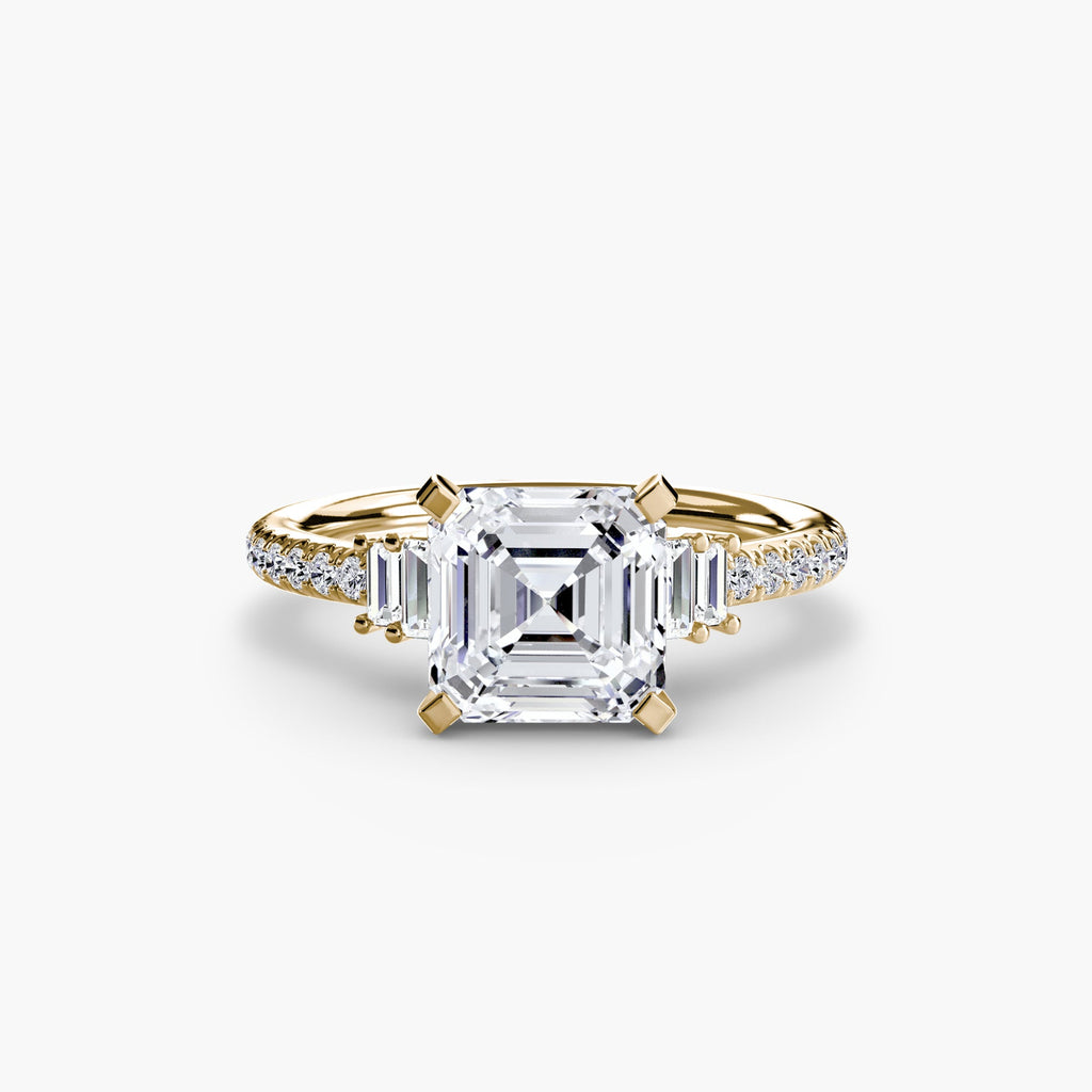 Solitaire with Pavé 4 The Perfect Carat