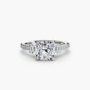 Solitaire with Pavé 4 The Perfect Carat