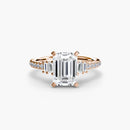 Solitaire with Pavé 4 The Perfect Carat