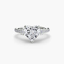 Solitaire with Pavé 4 The Perfect Carat