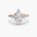 Solitaire with Pavé 4 The Perfect Carat