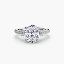 Solitaire with Pavé 4 The Perfect Carat