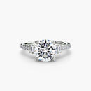 Solitaire with Pavé 4 The Perfect Carat