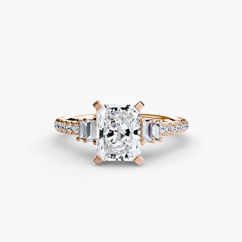 Solitaire with Pavé 4 The Perfect Carat