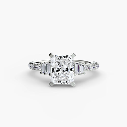 Solitaire with Pavé 4 The Perfect Carat