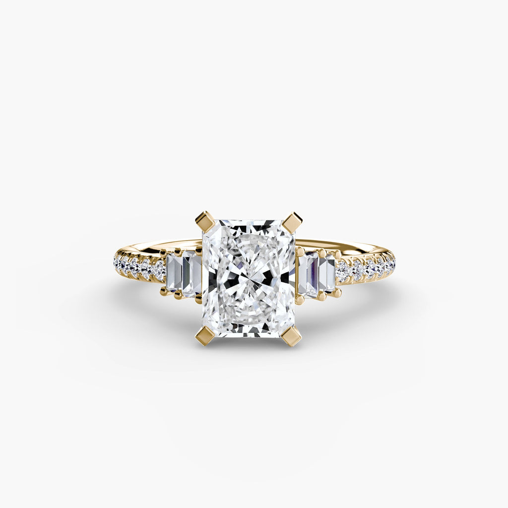 Solitaire with Pavé 4 The Perfect Carat