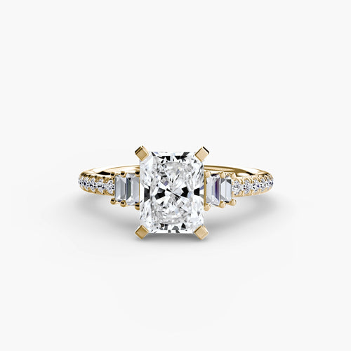 Solitaire with Pavé 4 The Perfect Carat