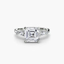 The Floral Accent Solitaire The Perfect Carat