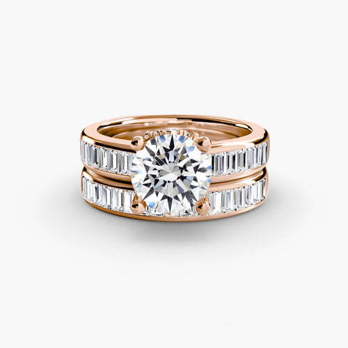 Baguette Channel Solitaire The Perfect Carat