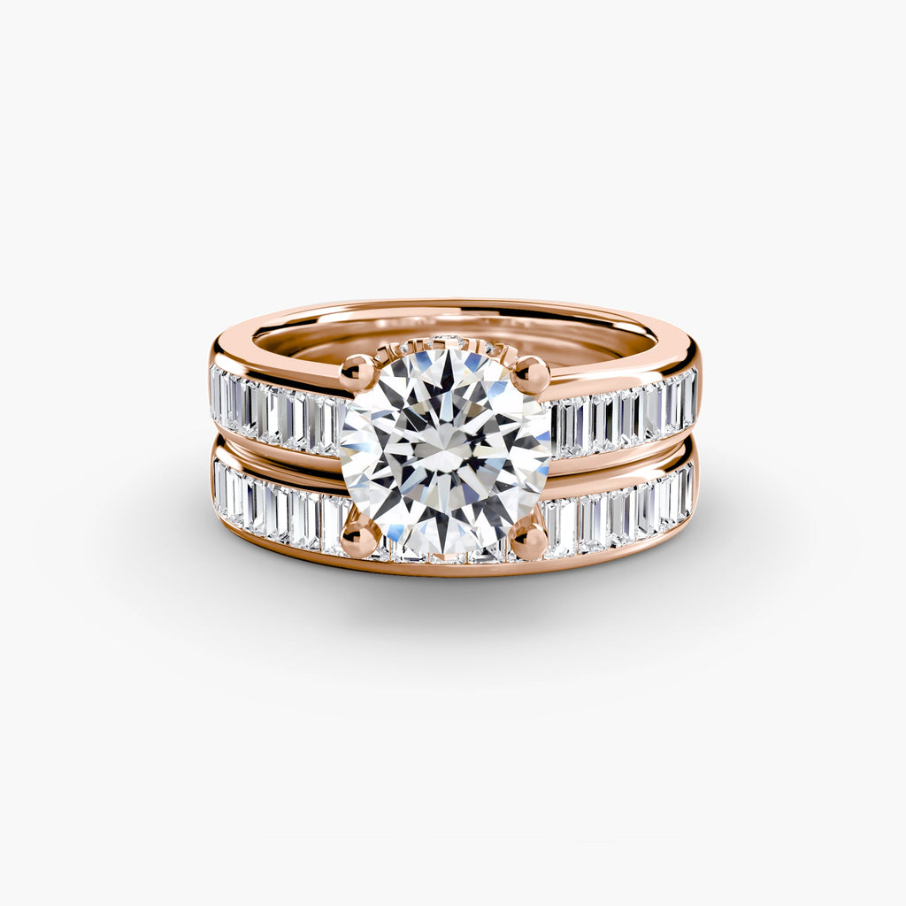 Baguette Channel Solitaire The Perfect Carat