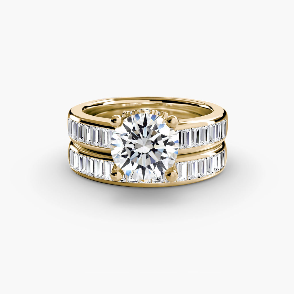 Baguette Channel Solitaire The Perfect Carat