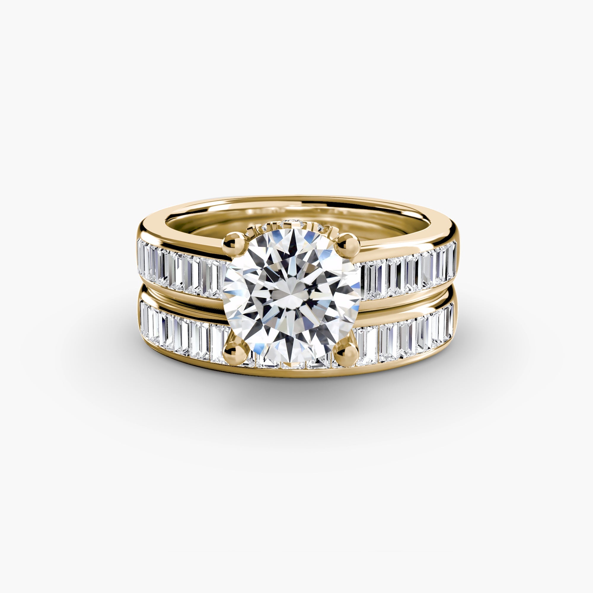 Baguette Channel Solitaire The Perfect Carat