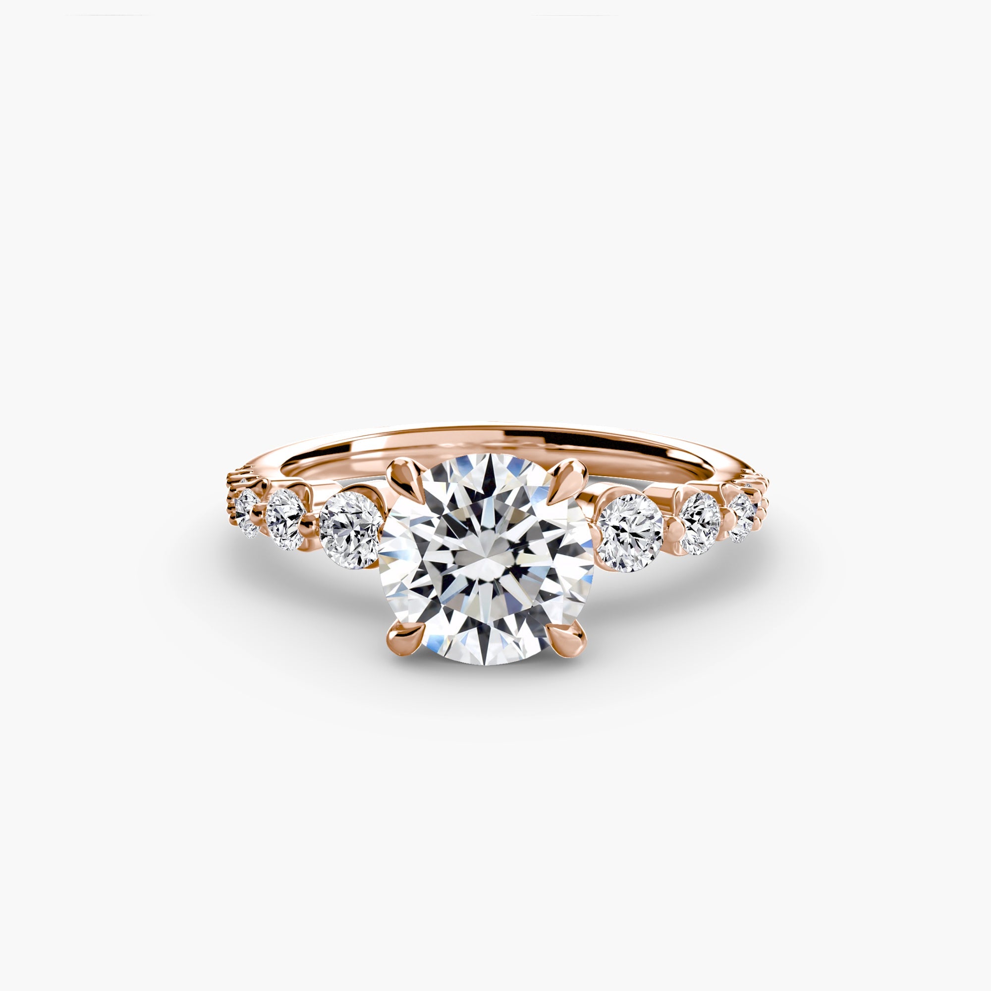 The Cascade Diamond Ring The Perfect Carat