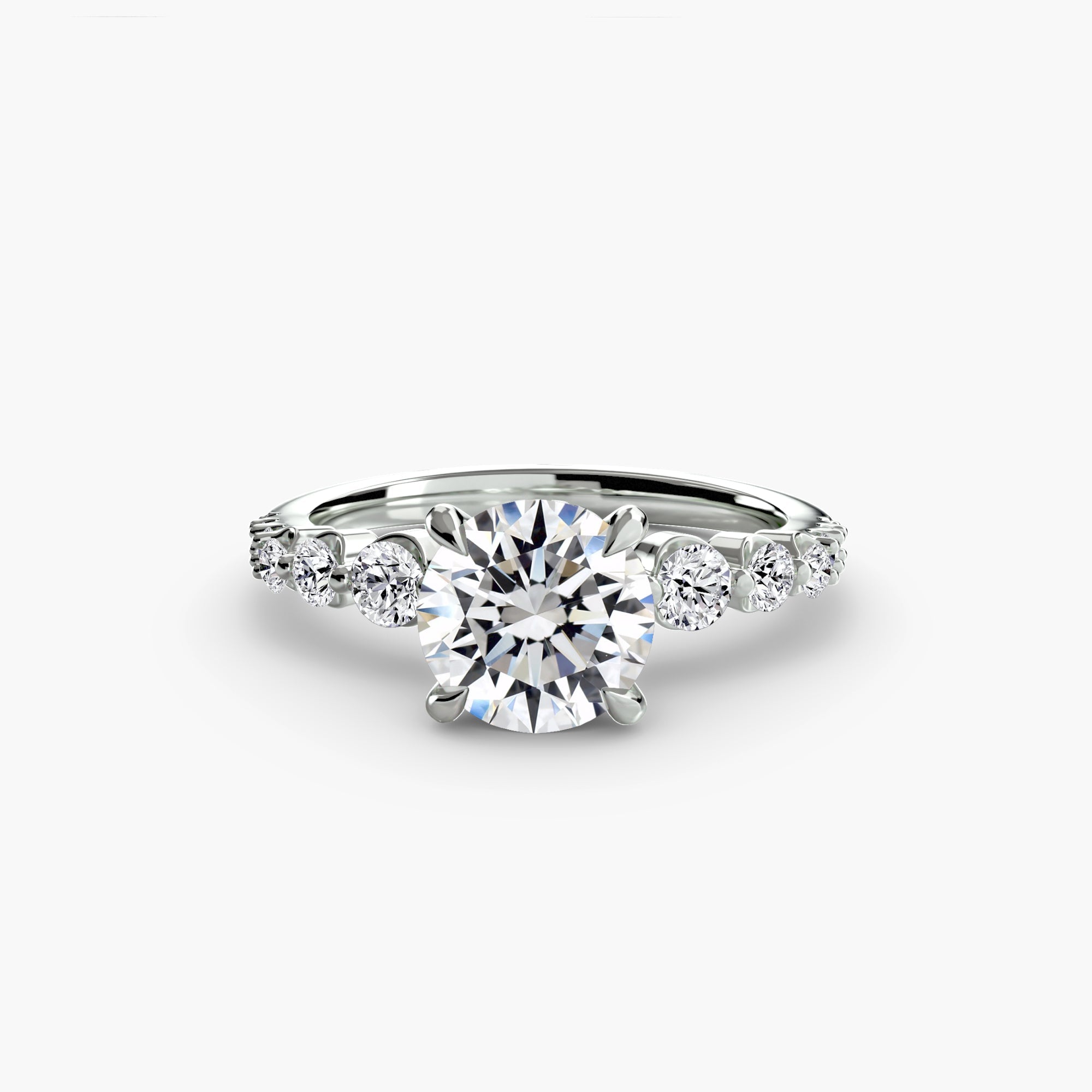 The Cascade Diamond Ring The Perfect Carat