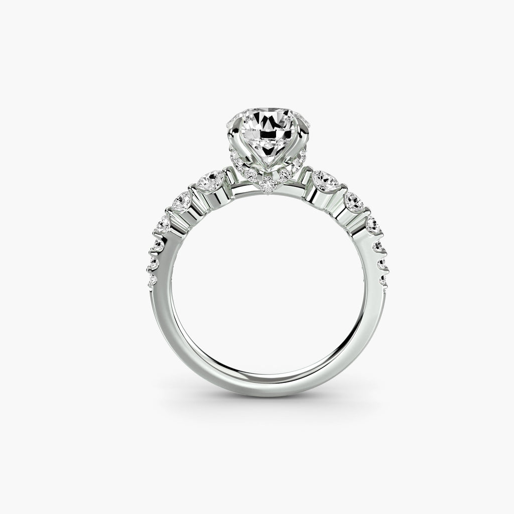 The Cascade Diamond Ring The Perfect Carat