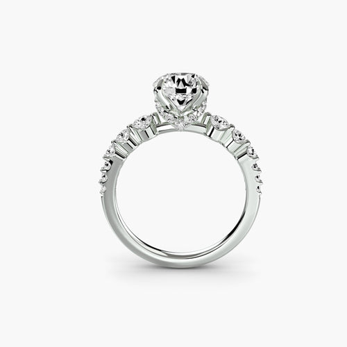 The Cascade Diamond Ring The Perfect Carat