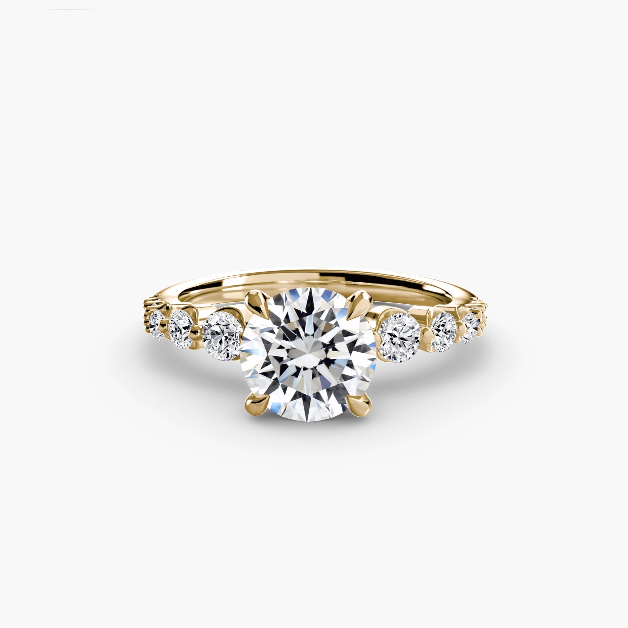 The Cascade Diamond Ring The Perfect Carat