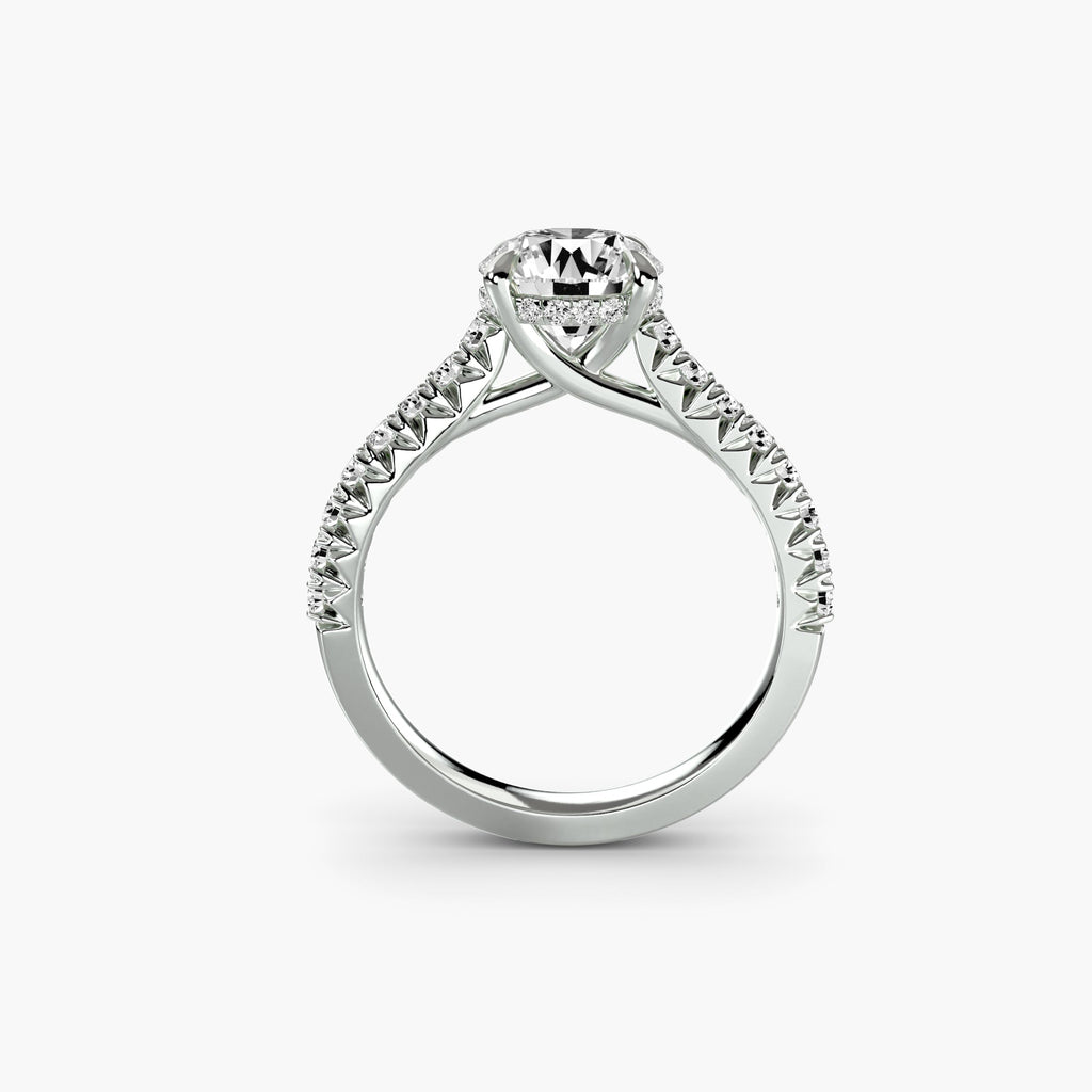 Solitaire with Pavé 5 The Perfect Carat