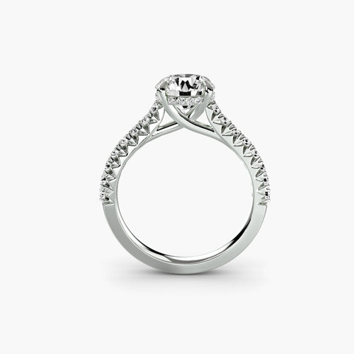 Solitaire with Pavé 5 The Perfect Carat