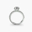 Solitaire with Pavé 6 The Perfect Carat