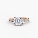 Solitaire with Pavé 7 The Perfect Carat