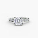 Solitaire with Pavé 7 The Perfect Carat