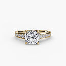Solitaire with Pavé 7 The Perfect Carat