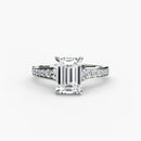 Solitaire with Pavé 7 The Perfect Carat