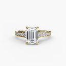 Solitaire with Pavé 7 The Perfect Carat
