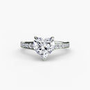 Solitaire with Pavé 7 The Perfect Carat