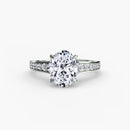 Solitaire with Pavé 7 The Perfect Carat