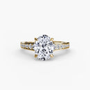 Solitaire with Pavé 7 The Perfect Carat